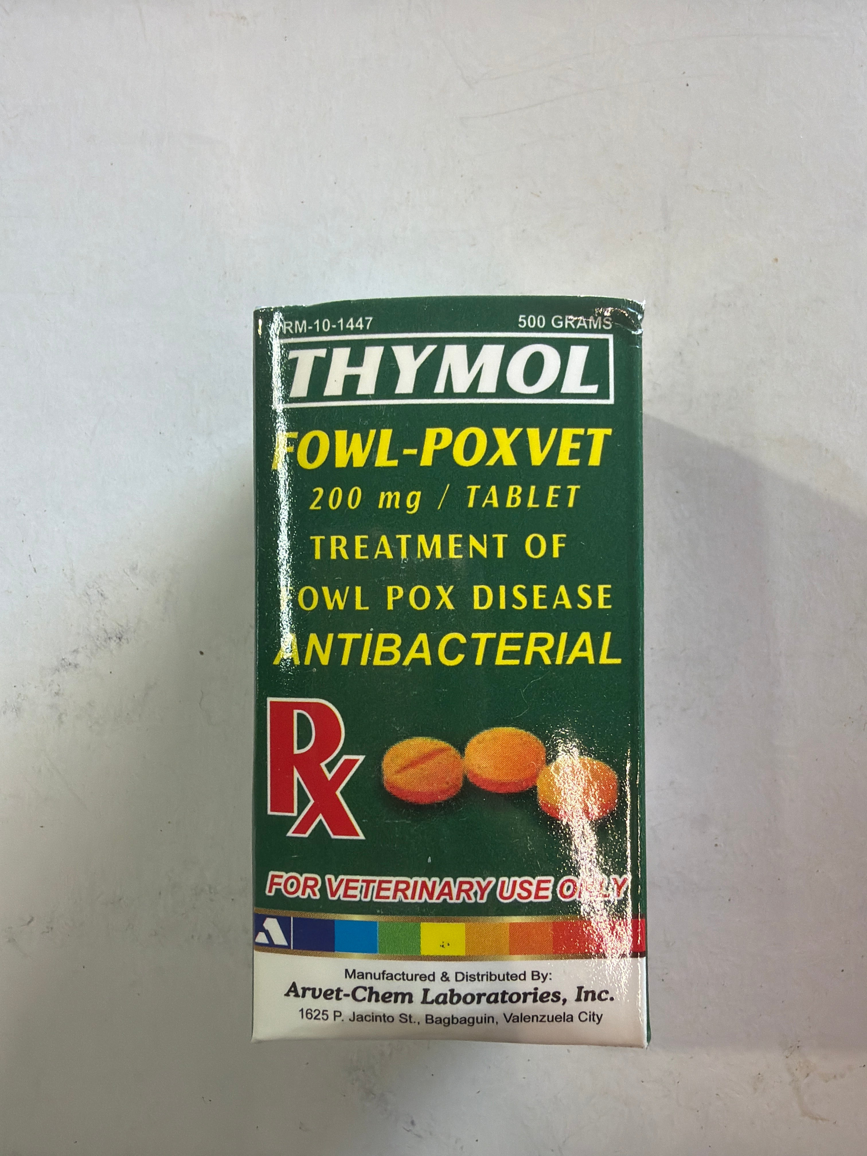 Thymol tablets
