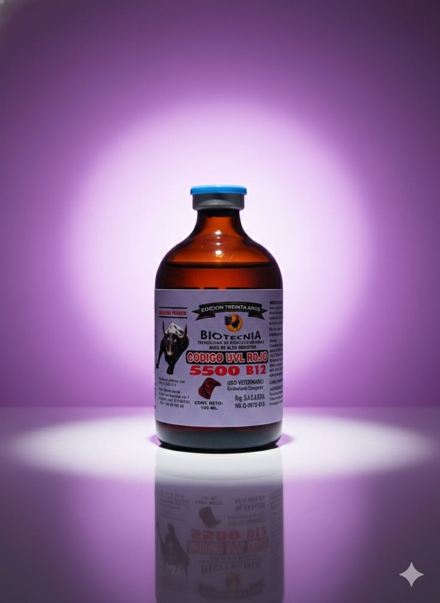 CÓDIGO UVL ROJO 5500+B-12