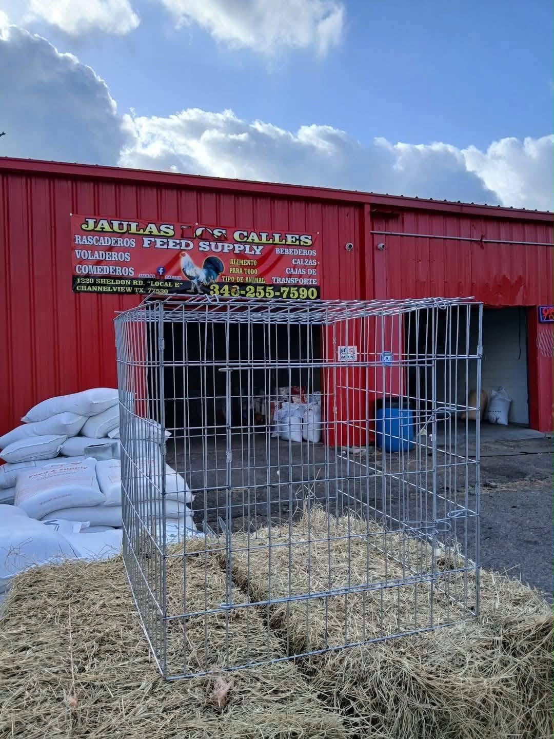 5 Jaulas 2x2 ft