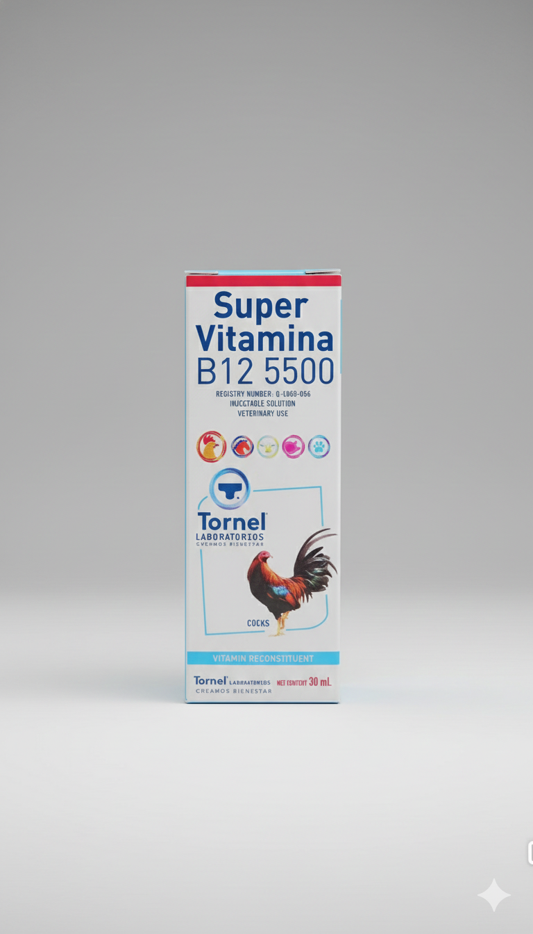 SÚPER VITAMINA B12-5500 (30ml)